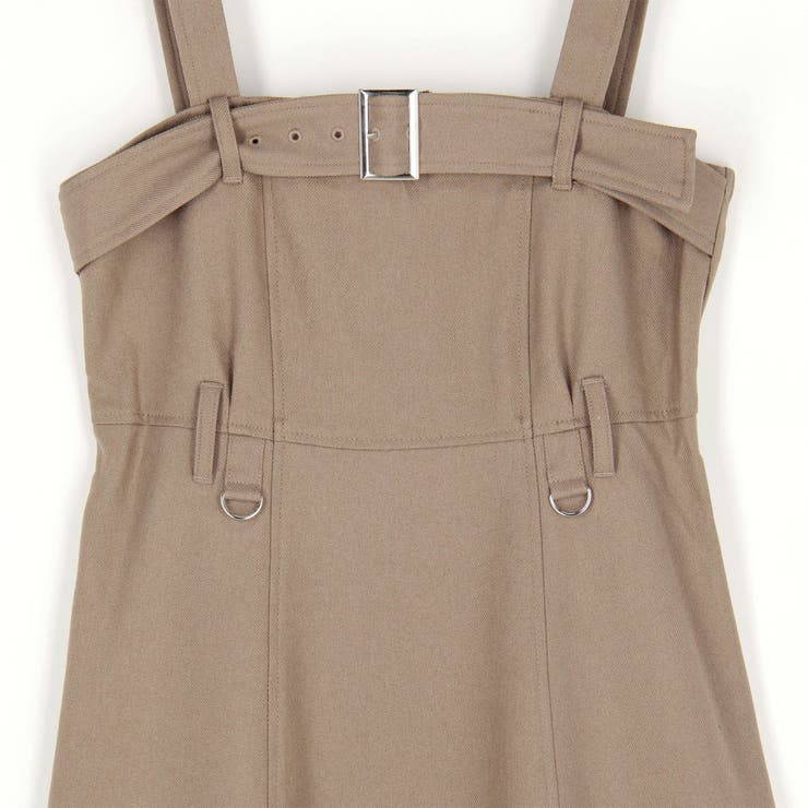 ダブルベルテッドジャンパースカート | NICOLE | 詳細画像8 