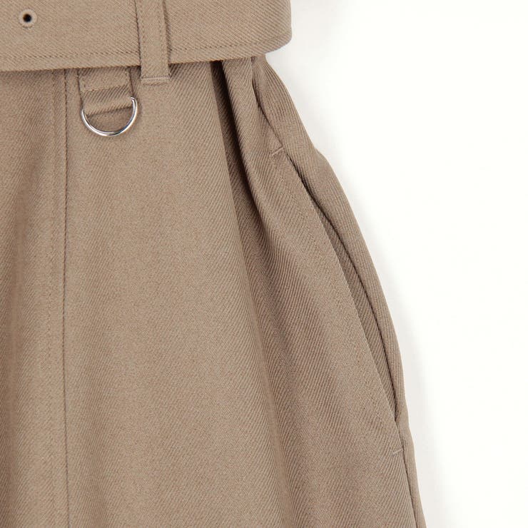 ダブルベルテッドジャンパースカート | NICOLE | 詳細画像9 