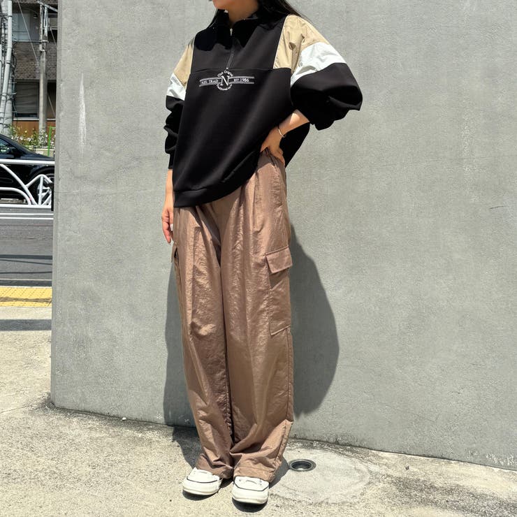 ナイロンツイルカーゴパンツ[品番：NICW0005921]｜NICOLE（ニコル