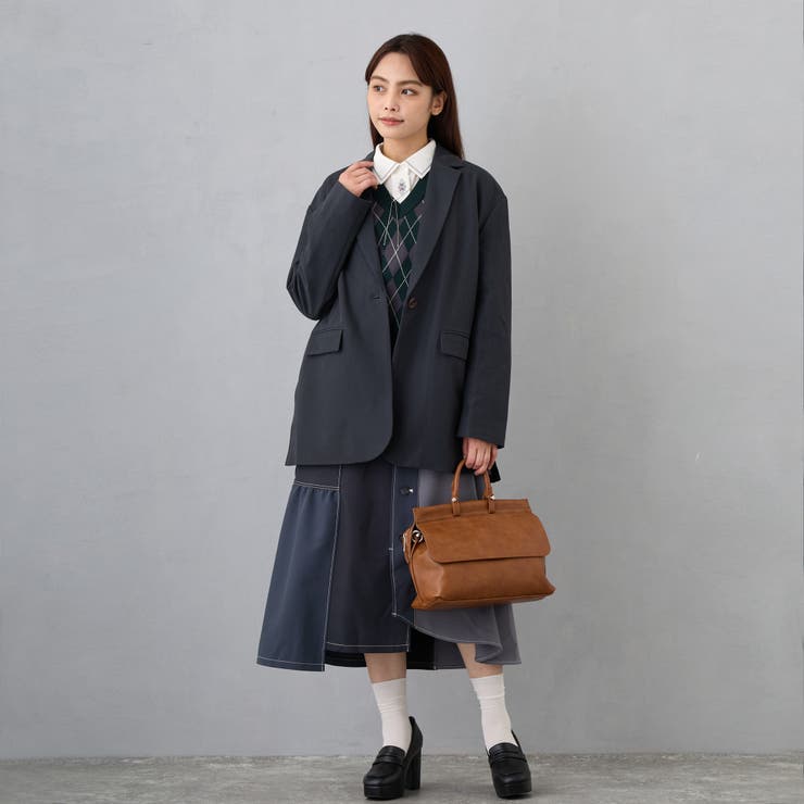 アーガイルチェックベスト[品番：NICW0005963]｜NICOLE（ニコル