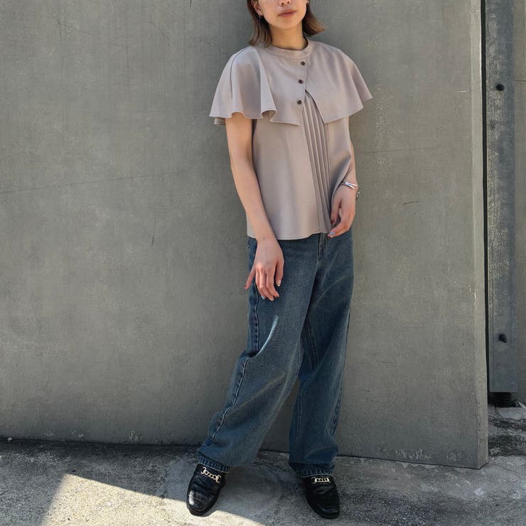 ケープ風デザインブラウス | NICOLE | 詳細画像15 