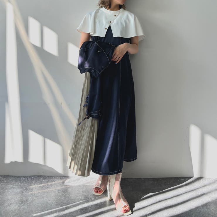 ケープ風デザインブラウス | NICOLE | 詳細画像17 