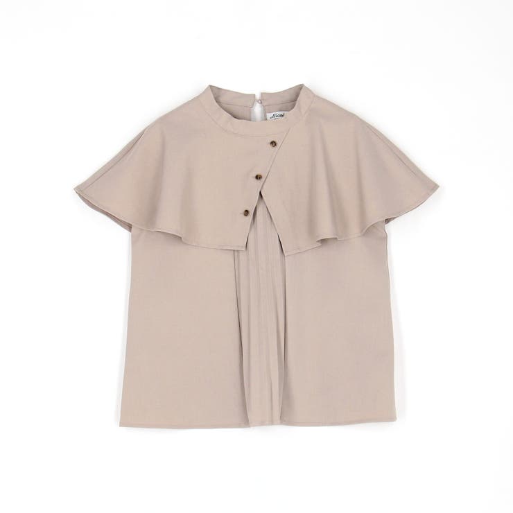 ケープ風デザインブラウス | NICOLE | 詳細画像2 