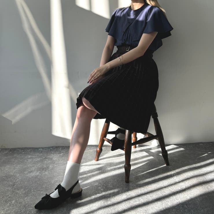 ケープ風デザインブラウス | NICOLE | 詳細画像20 