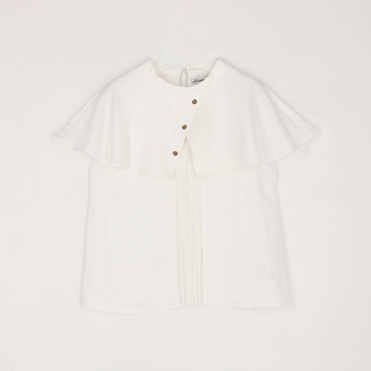 ケープ風デザインブラウス | NICOLE | 詳細画像3 