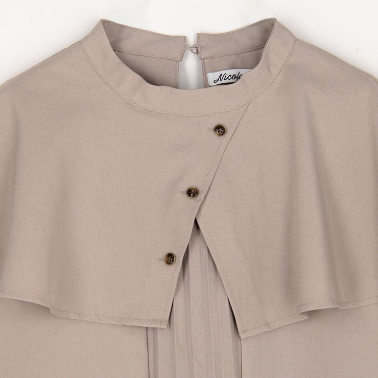 ケープ風デザインブラウス | NICOLE | 詳細画像6 