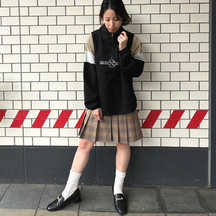 フロントシシュウハーフジップ | NICOLE | 詳細画像14 