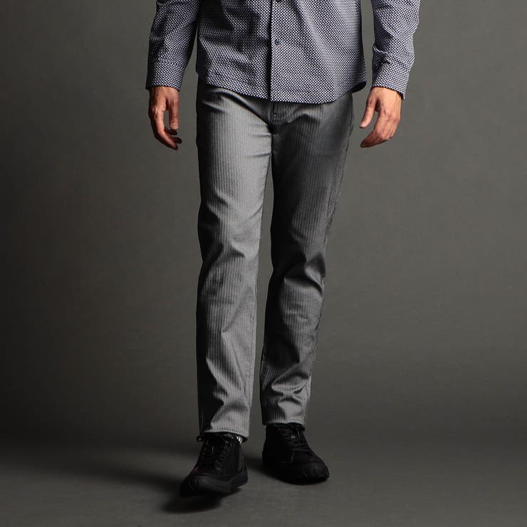 ガムストレッチヘリンボンパンツ | NICOLE | 詳細画像1 