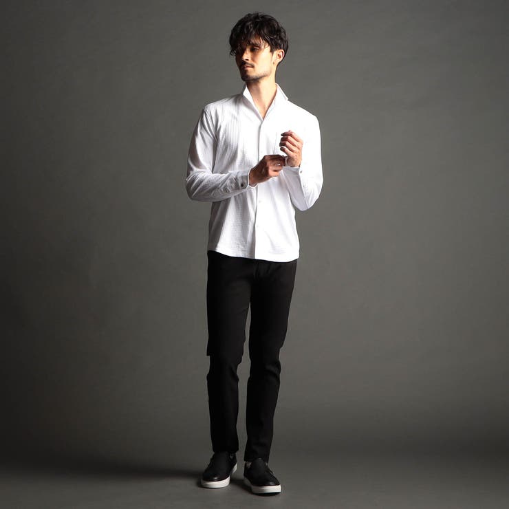 ガムストレッチヘリンボンパンツ | NICOLE | 詳細画像3 