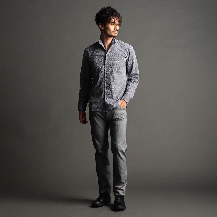 ガムストレッチヘリンボンパンツ | NICOLE | 詳細画像4 