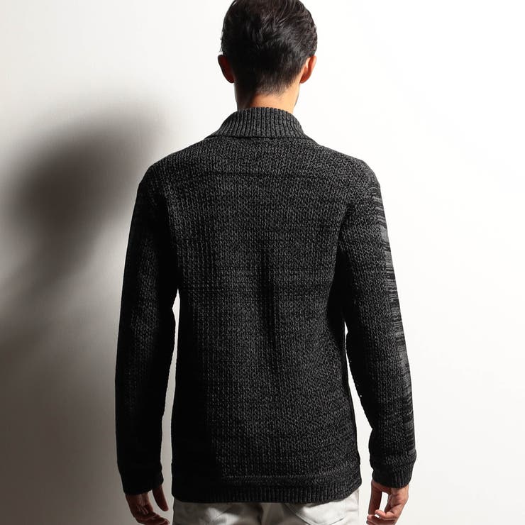 【RIELABO】シアーメッシュショールカラーカーディガン | NICOLE | 詳細画像5 