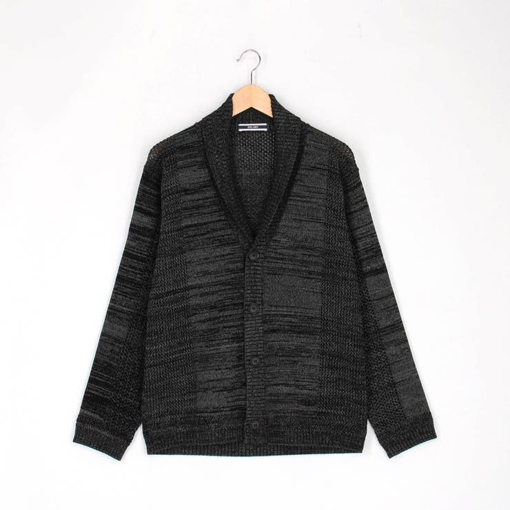 【RIELABO】シアーメッシュショールカラーカーディガン | NICOLE | 詳細画像7 