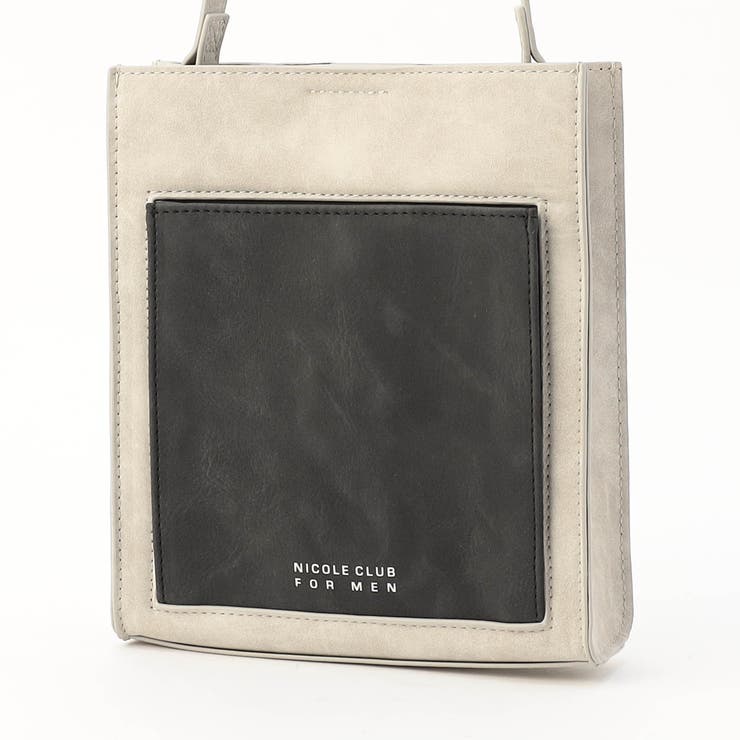 29グレー | スクエアミニショルダーバッグ | NICOLE