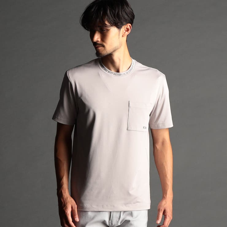 18ベージュ | ロゴ半袖Tシャツ | NICOLE