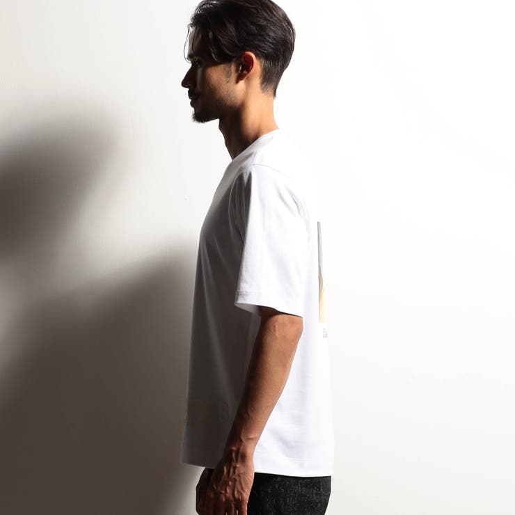 【RIELABO】ロゴ×フォトプリントクルーネックTシャツ RIELABO】ロゴデザイン クルーネックTシャツ｜Tシャツ｜ニコル