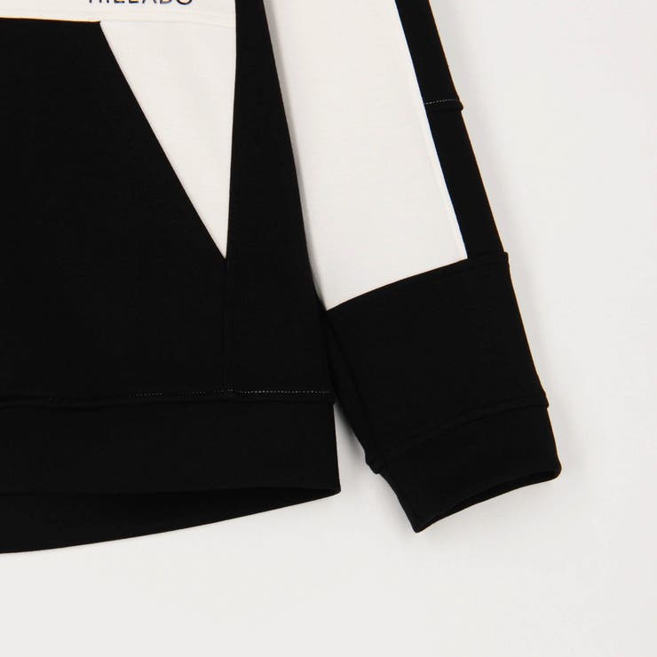 【RIELABO】パネル切り替えデザインジップアップパーカ | NICOLE | 詳細画像11 