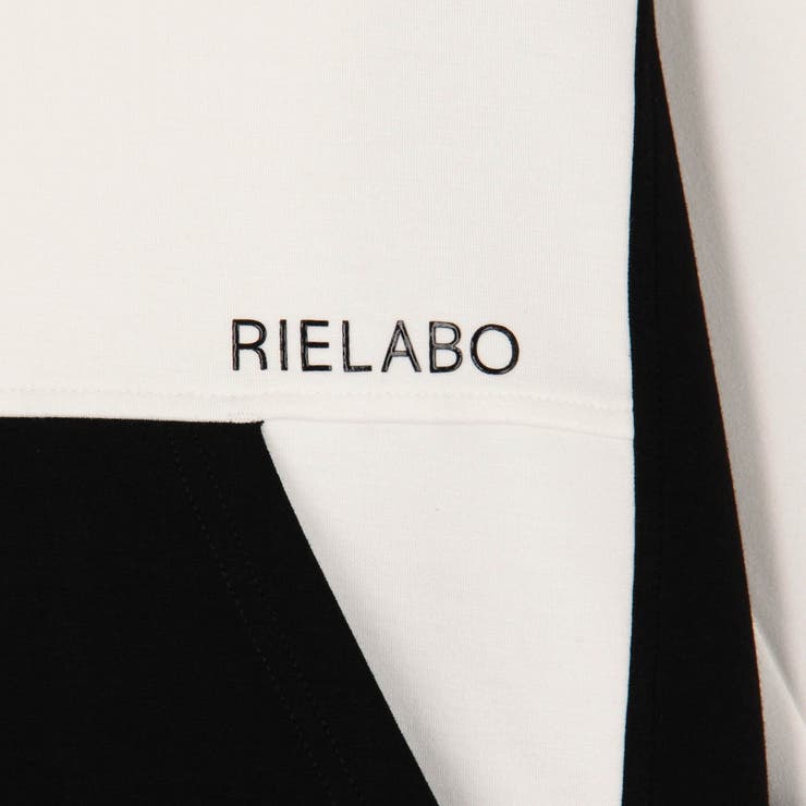 【RIELABO】パネル切り替えデザインジップアップパーカ | NICOLE | 詳細画像15 
