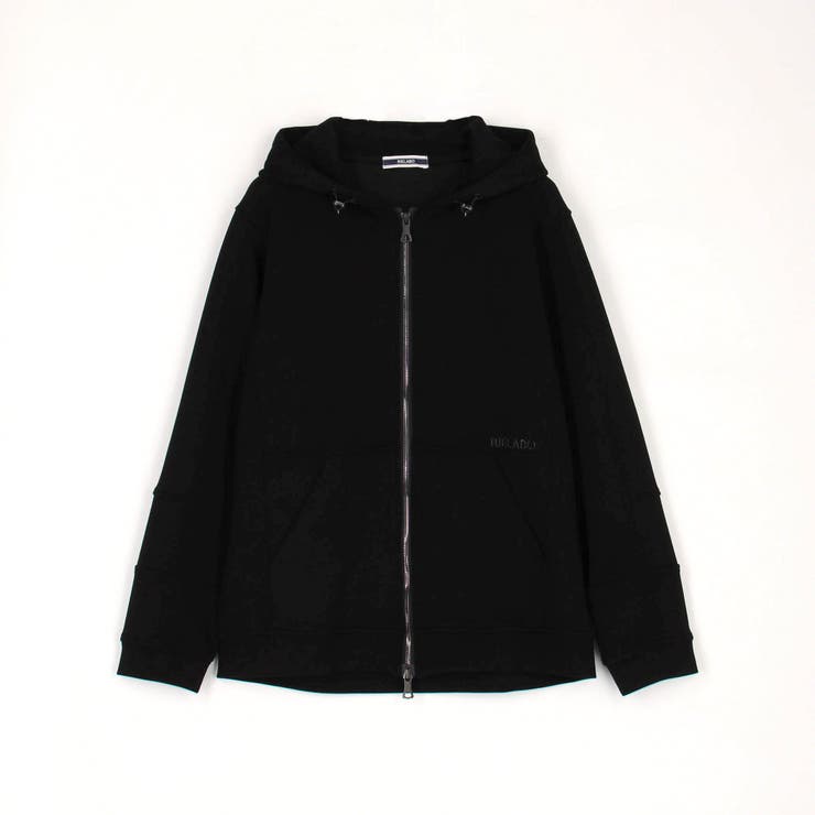 【RIELABO】パネル切り替えデザインジップアップパーカ | NICOLE | 詳細画像7 