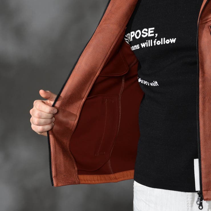 ポンチスウェードジップアップブルゾン | NICOLE | 詳細画像15 