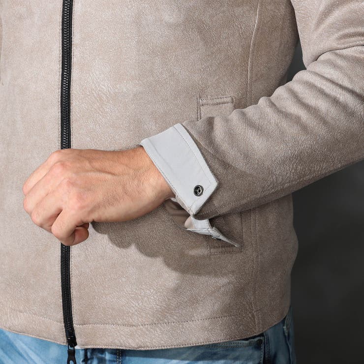 ポンチスウェードジップアップブルゾン | NICOLE | 詳細画像17 