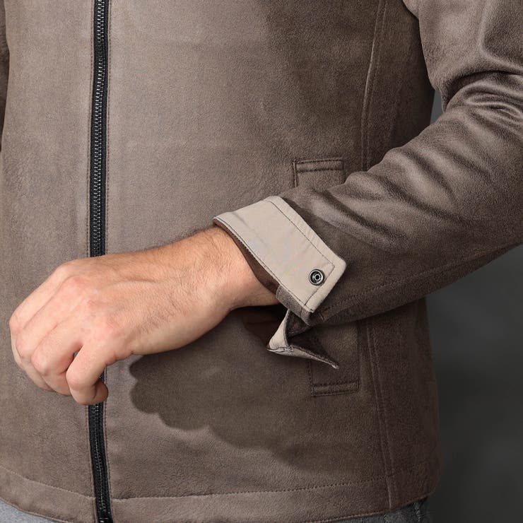 ポンチスウェードジップアップブルゾン | NICOLE | 詳細画像18 