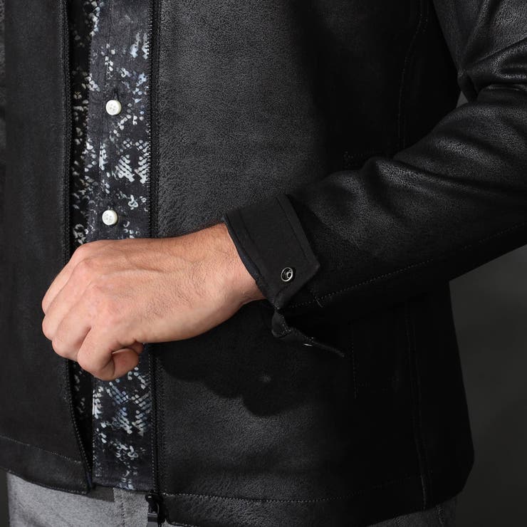 ポンチスウェードジップアップブルゾン | NICOLE | 詳細画像19 