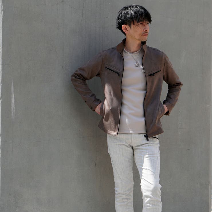 ポンチスウェードジップアップブルゾン | NICOLE | 詳細画像25 