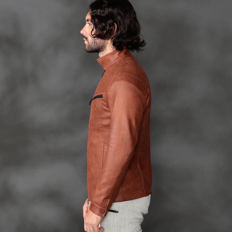 ポンチスウェードジップアップブルゾン | NICOLE | 詳細画像7 