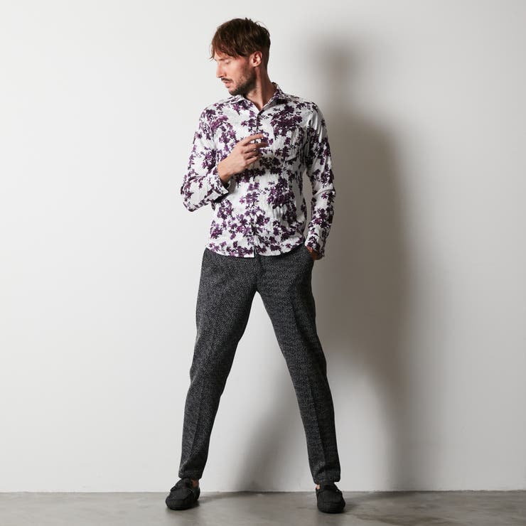 ラッセルジャカードボンディングパンツ | NICOLE | 詳細画像3 