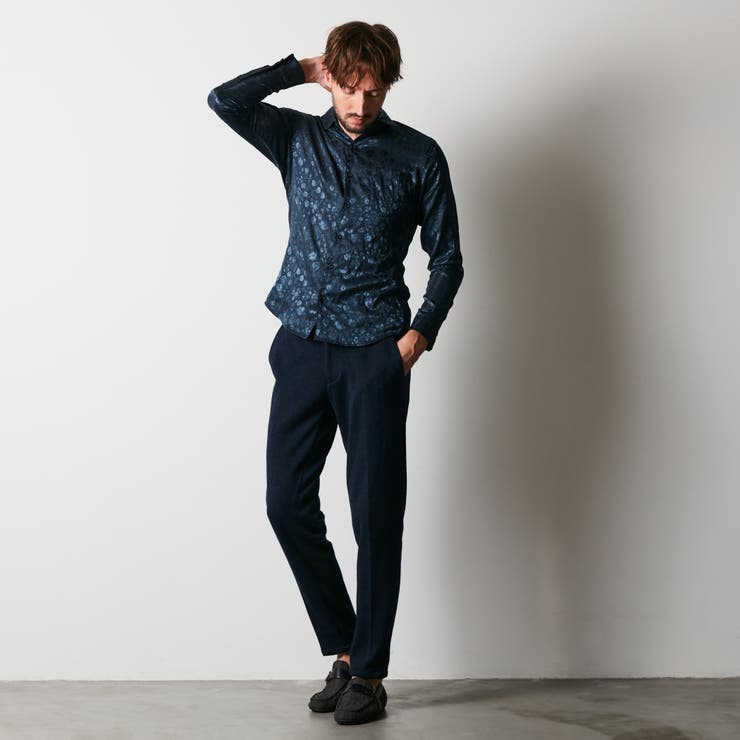 ラッセルジャカードボンディングパンツ | NICOLE | 詳細画像4 