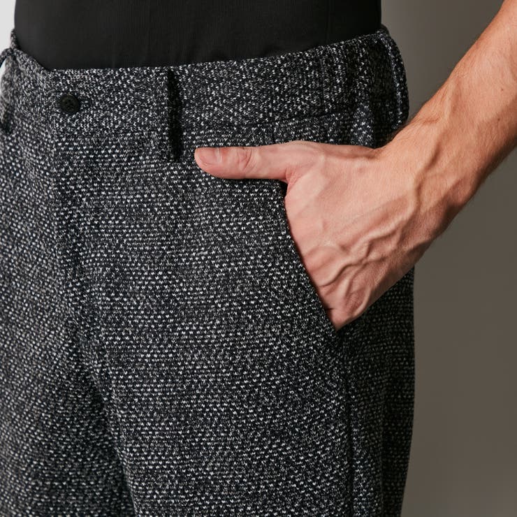 ラッセルジャカードボンディングパンツ | NICOLE | 詳細画像9 