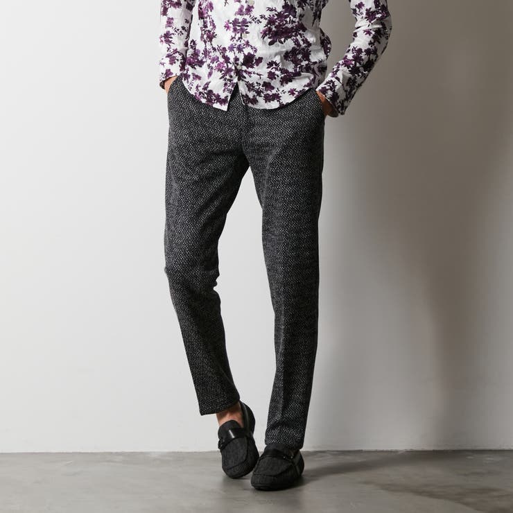 29グレー | ラッセルジャカードボンディングパンツ | NICOLE