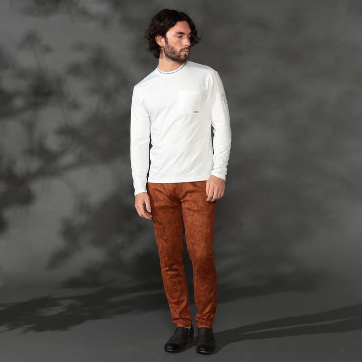 【ＷＥＢ限定】ポンチスウェードムラスモーク柄ストレッチパンツ | NICOLE | 詳細画像17 