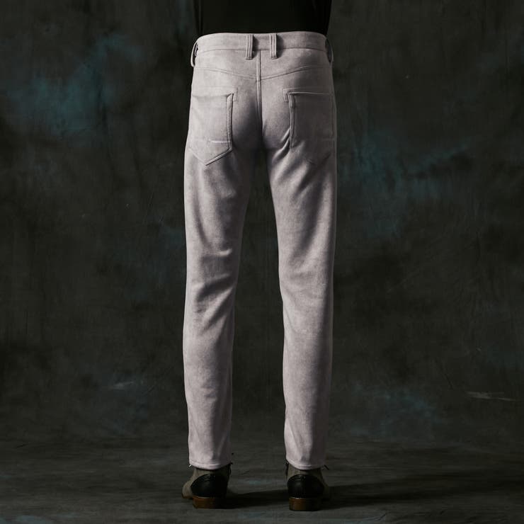 【ＷＥＢ限定】ポンチスウェードムラスモーク柄ストレッチパンツ | NICOLE | 詳細画像8 