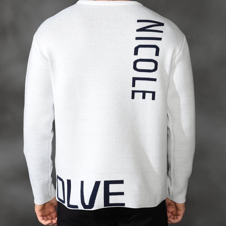 ロゴジャカードニット | NICOLE | 詳細画像10 