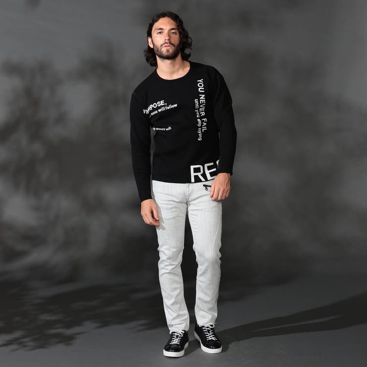 ロゴジャカードニット | NICOLE | 詳細画像4 