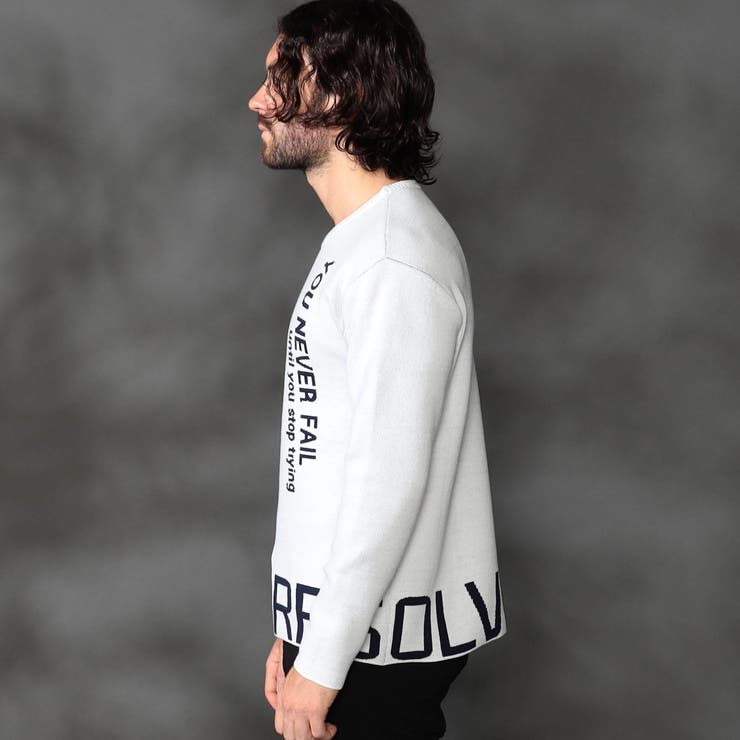 ロゴジャカードニット | NICOLE | 詳細画像6 