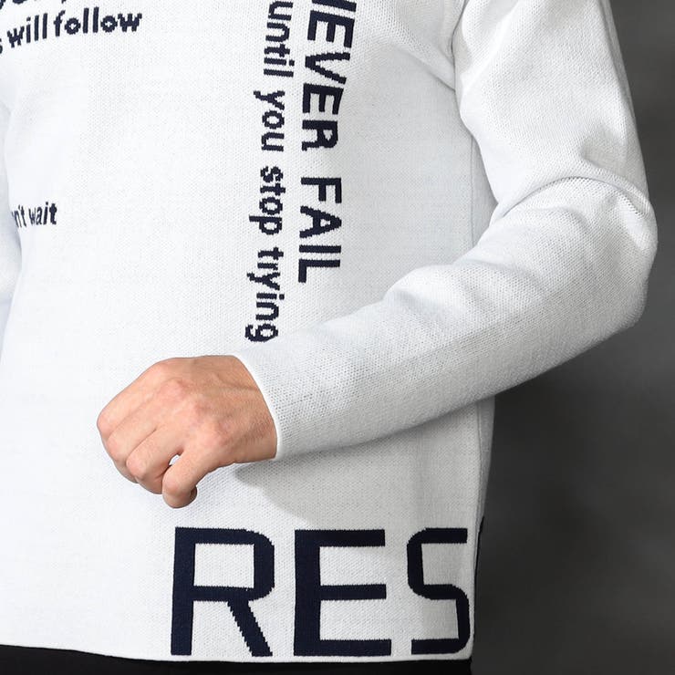 ロゴジャカードニット | NICOLE | 詳細画像8 