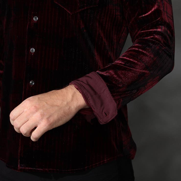 ハイストレッチ別珍シャツ | NICOLE | 詳細画像13 