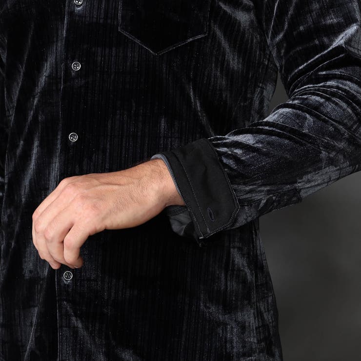 ハイストレッチ別珍シャツ | NICOLE | 詳細画像14 