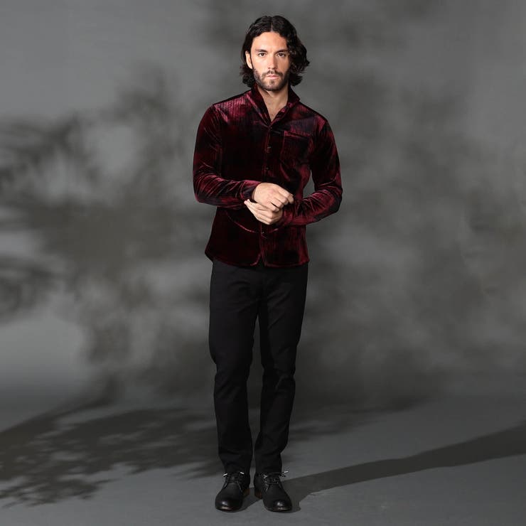 ハイストレッチ別珍シャツ | NICOLE | 詳細画像2 