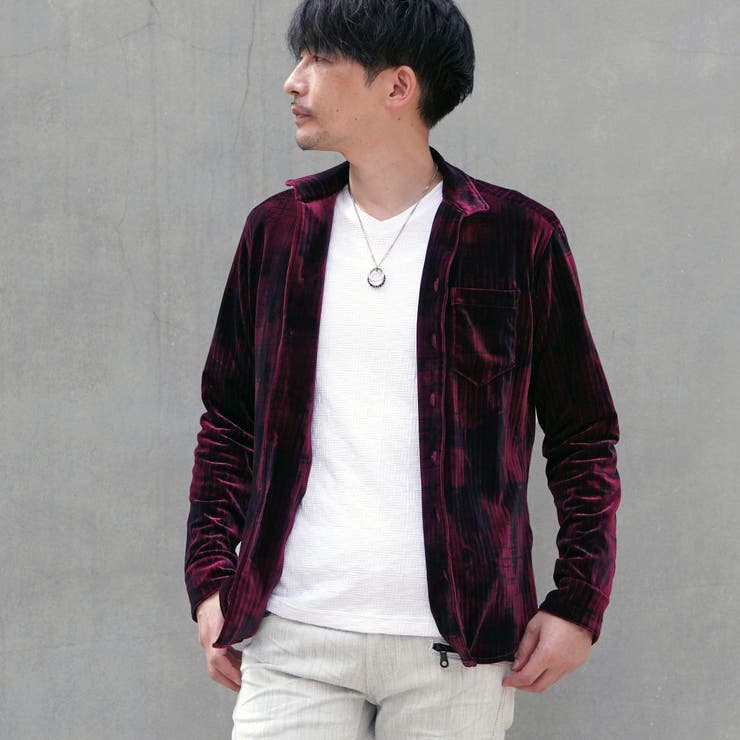 ハイストレッチ別珍シャツ | NICOLE | 詳細画像20 