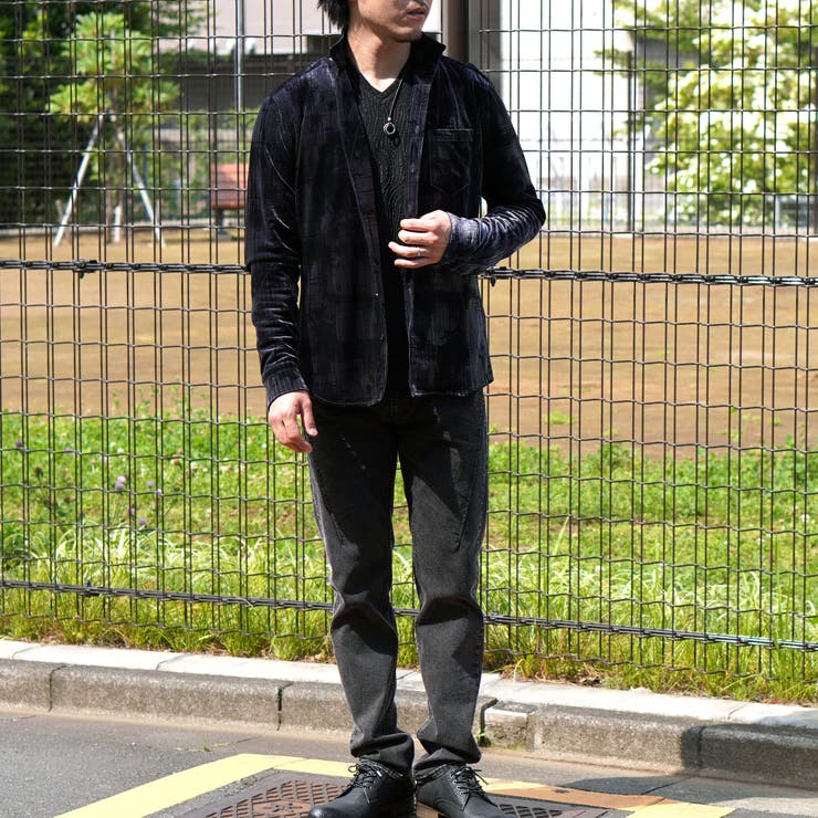 ハイストレッチ別珍シャツ | NICOLE | 詳細画像21 