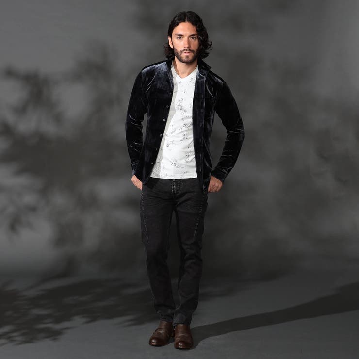 ハイストレッチ別珍シャツ | NICOLE | 詳細画像3 