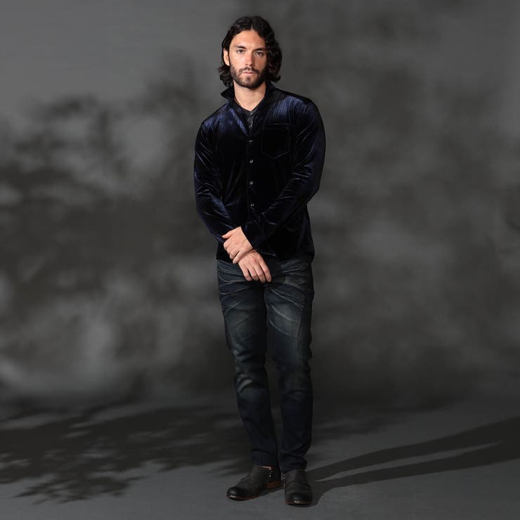 ハイストレッチ別珍シャツ | NICOLE | 詳細画像4 