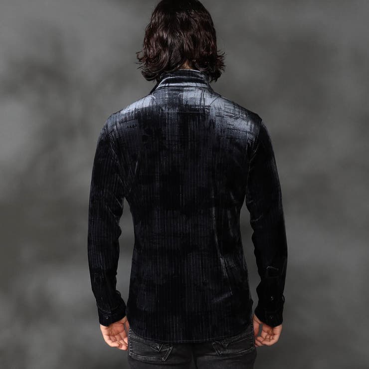 ハイストレッチ別珍シャツ | NICOLE | 詳細画像5 