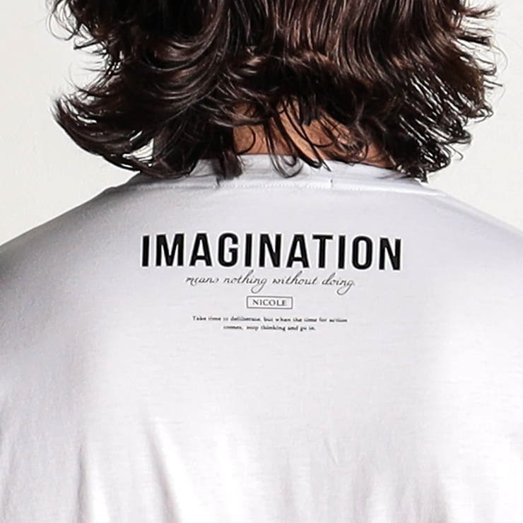 激シルケットロゴプリント長袖Tシャツ | NICOLE | 詳細画像18 