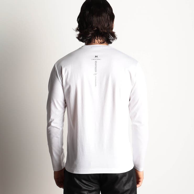 激シルケットロゴプリント長袖Tシャツ | NICOLE | 詳細画像6 