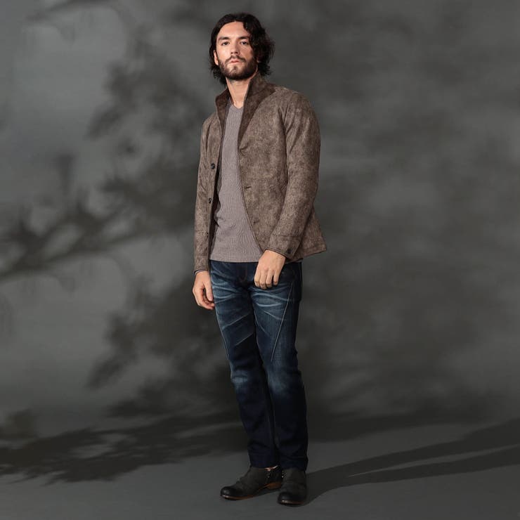 ポンチスウェードムラスモーク柄カバーオール | NICOLE | 詳細画像4 