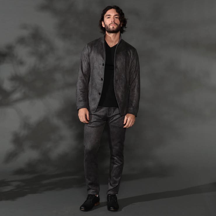 ポンチスウェードムラスモーク柄カバーオール | NICOLE | 詳細画像5 